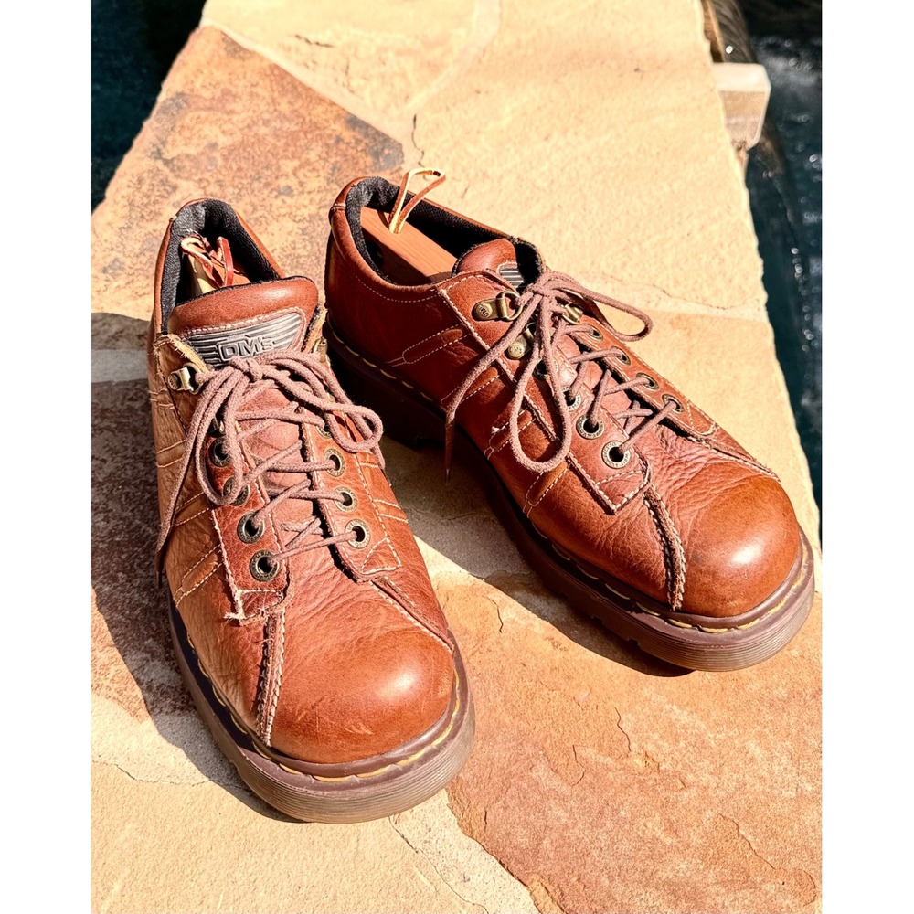 Dr. Martens Brown Leather Oxfords UK 8 US 9 Made in England